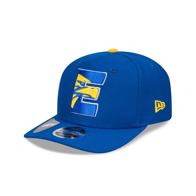 AFL West Coast Eagles Letter Infill Official Team Colours Original Fit 9Fifty Snapback (UWE6252) - Blue New Era Caps